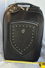 Backpack Big Leather Biker Motorcycle Laptop Courier Designer for Christmas or ?