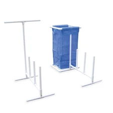 Swim Central HydroTools Pool Mesh Bag Poolside Toy Organizer Towel Hanger