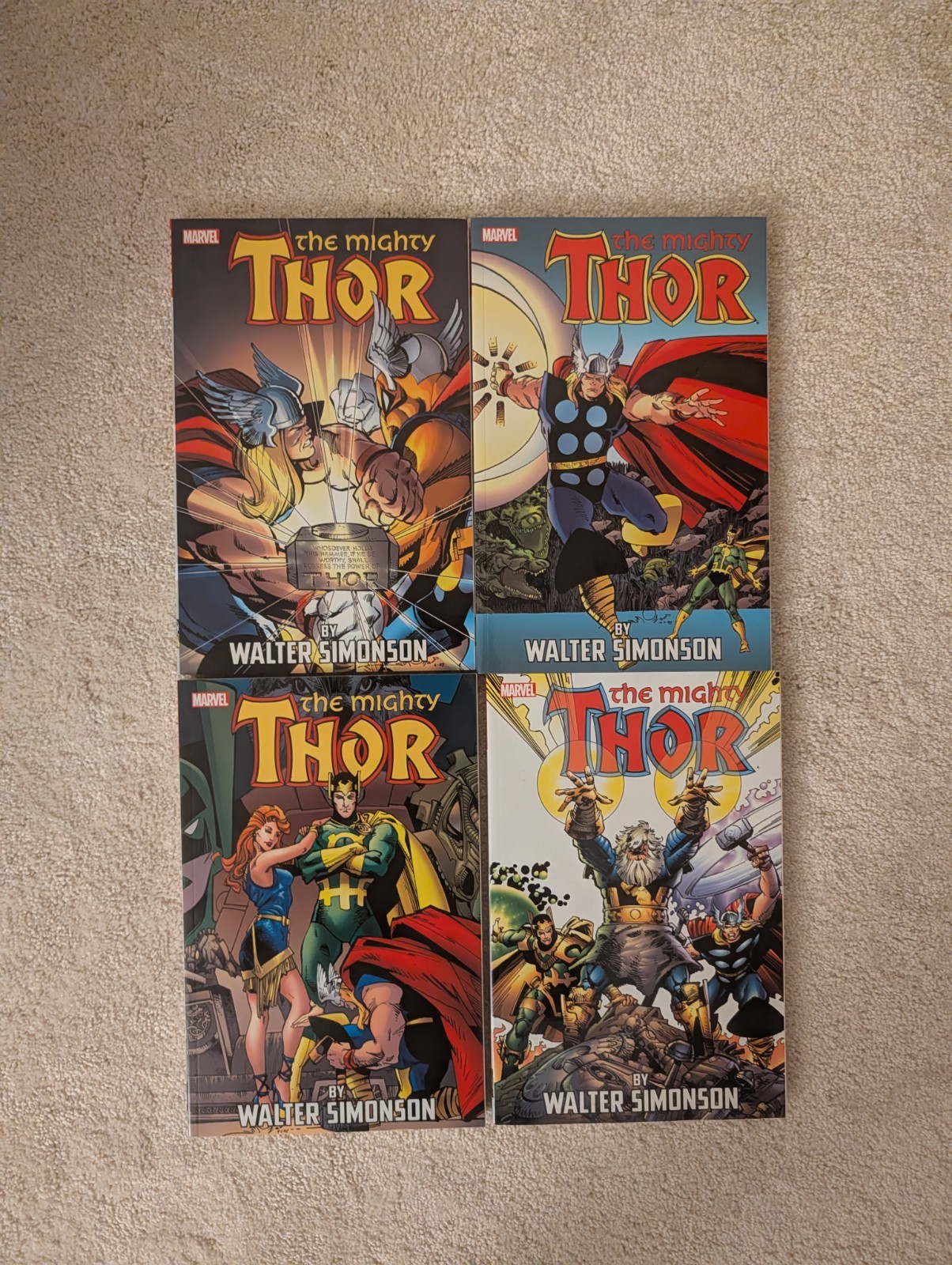 Thor Vol 1-4 Walter Simonson
