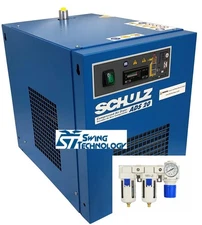 SCHULZ 20 CFM REFRIGERATED COMPRESSED AIR DRYER 115V, FOR 5HP COMPLET KIT