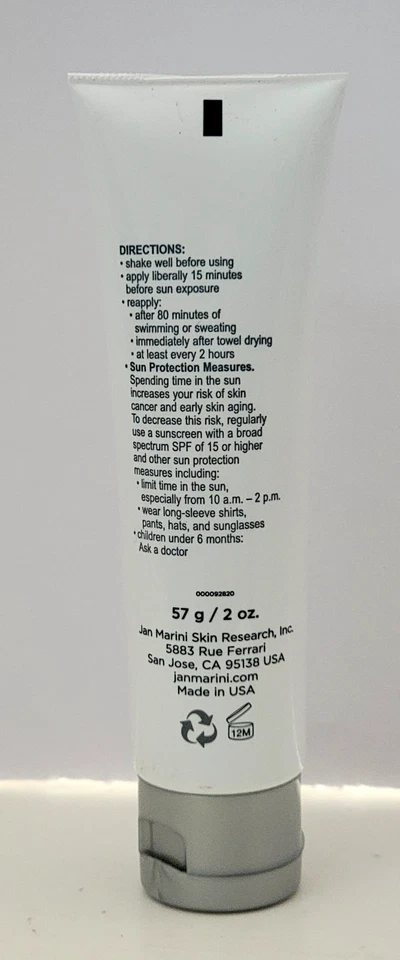 PROTECTOR FÍSICO JAN MARINI TINTADO 2 OZ PASO 5 RESISTENTE AL AGUA (80 minutos) Foto 2 de 2
