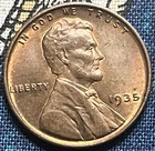 1935-P Philadelphia Mint Lincoln Wheat Penny Uncirculated B3