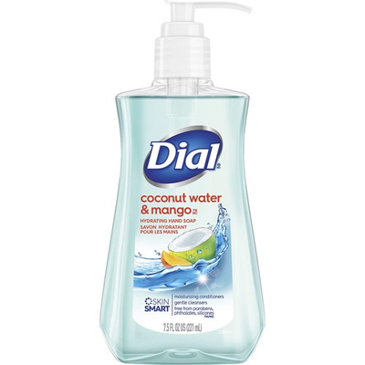 #ad Dial Liquid Hand Soap Coconut Water Mango 7.5 Ounce $2.73