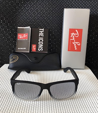 HOT RB4165 WHITE SILVER RAY-BAN JUSTIN SUNGLASSES DFR-4256