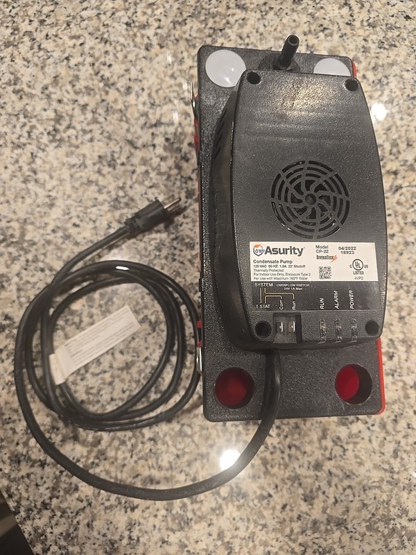 DiversiTech CP-22 Condensate Pump - 120 VAC 60HZ 1.9A  22ft.