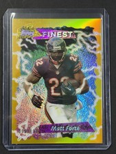 Matt Forte 2015 Topps Finest Gold Refractor /199 Chicago Bears