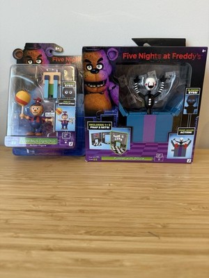 Jazwares FNAF Puppet With Office Wave 2 & Ballon Boy&Crying Child Glowing Eyes