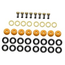 Fuel Injector Seal Kits Rebuild Set Include O-rings, Pintle Caps, Seal