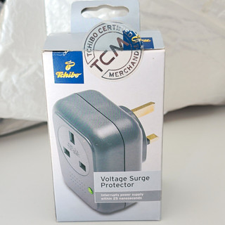 brennenstuhl SP 90 UK Plug Surge Protector 1 Outlet Grey With Box