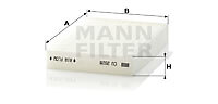 Mann-Filter CU 2028 Filter, Innenraumluft FÜR Opel Suzuki Vauxhall-image