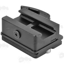 Quick-Release Picatinny Rifle Rail  ARCA-Swiss Type Shooting Tripod Head Adaptor