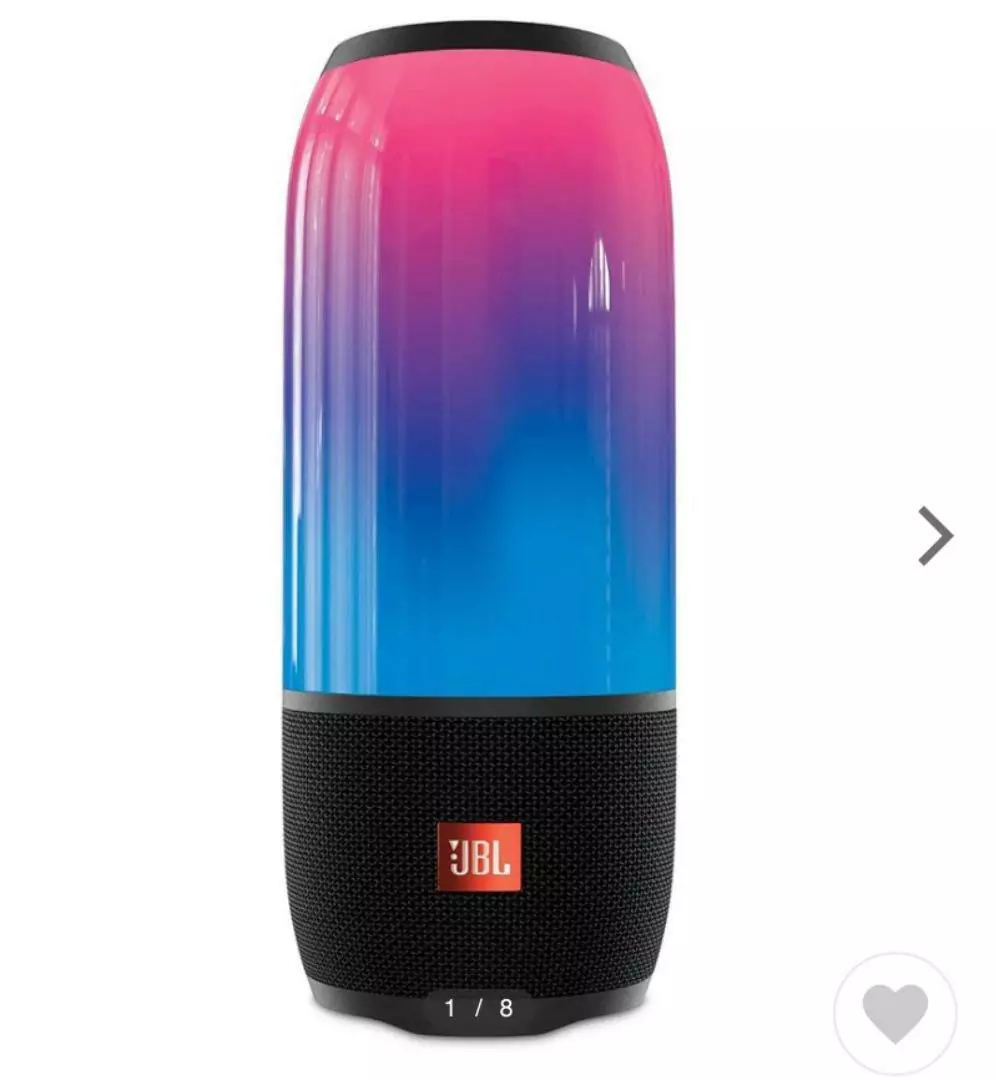 JBL PULSE 3 Black Bluetooth Multicolor LED Portable and IPX7 waterproof eBay