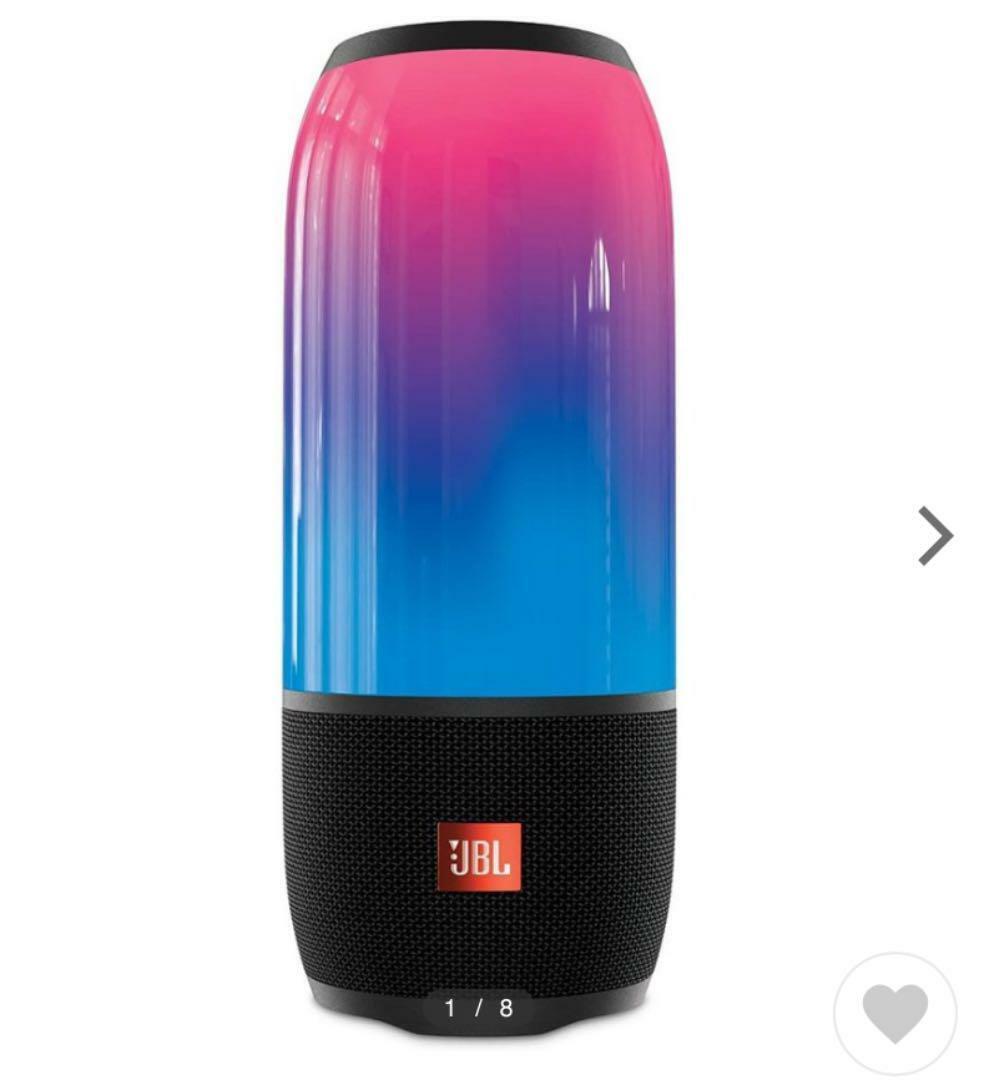 Het eens zijn met zwemmen Luchtpost JBL PULSE 3 Black Speaker Bluetooth Multicolor LED Portable and IPX7  waterproof | eBay