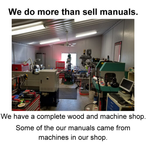 CLAUSING Colchester 15" 8000 Series Metal Lathe Operating & Parts Manual 0152 - Picture 3 of 9