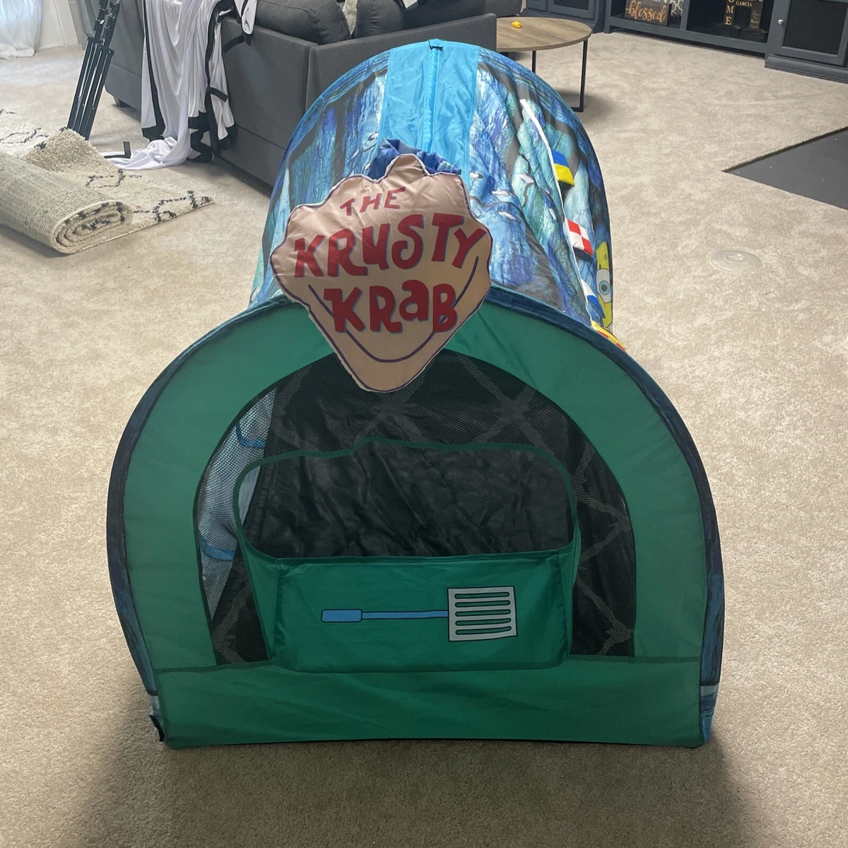 Spongebob bed tent top