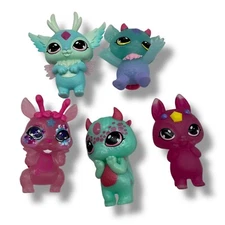 Magical Mixies Mixlings Figures lot of 5 - Translucent