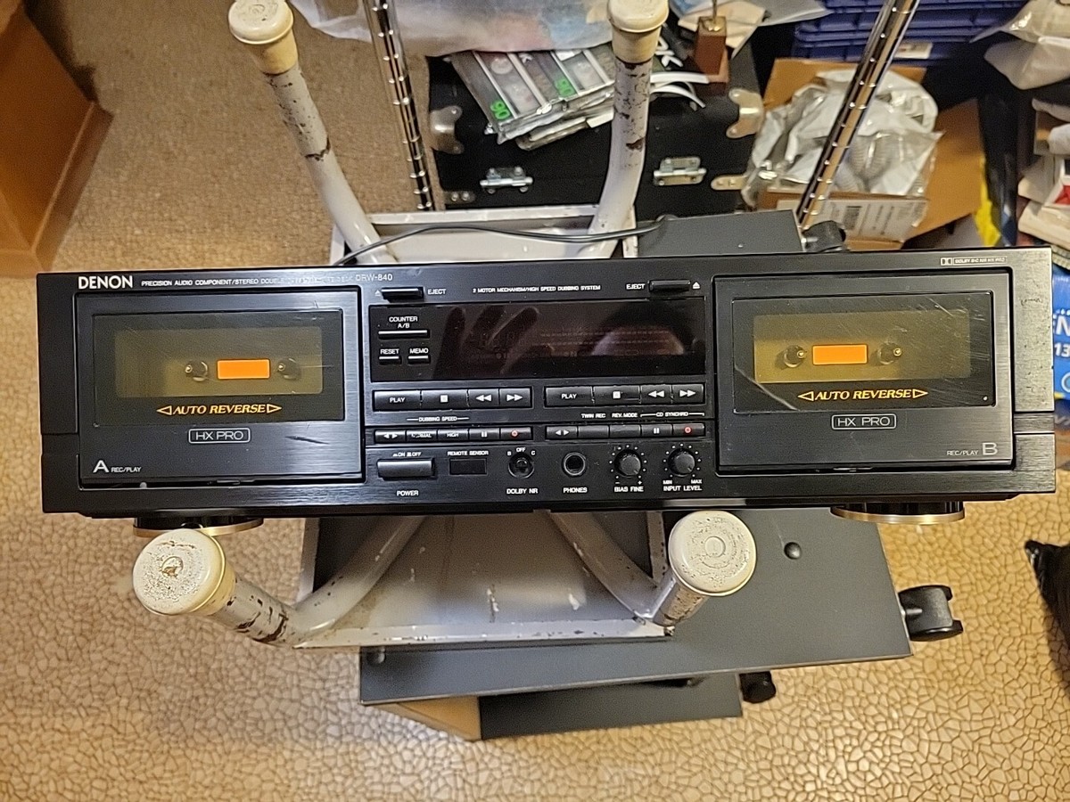 Den on DRW 840 Dual Deck Cassette Player/recorder | eBay Den on DRW 840 Dual Deck Cassette Player/recorder | eBay
