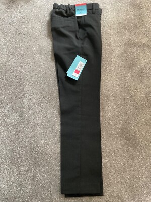Brandneu mit Etikett Marks & Spencer Jungen anthrazitgraue Schulhose 8-9 Jahre lang dünnes Bein