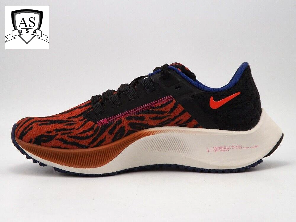 Nike Womens Air Zoom Pegasus 38 Running Shoes Sz 5, Tiger