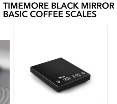 Timemore Black Mirror Basic Plus Kaffeewaage und Timer