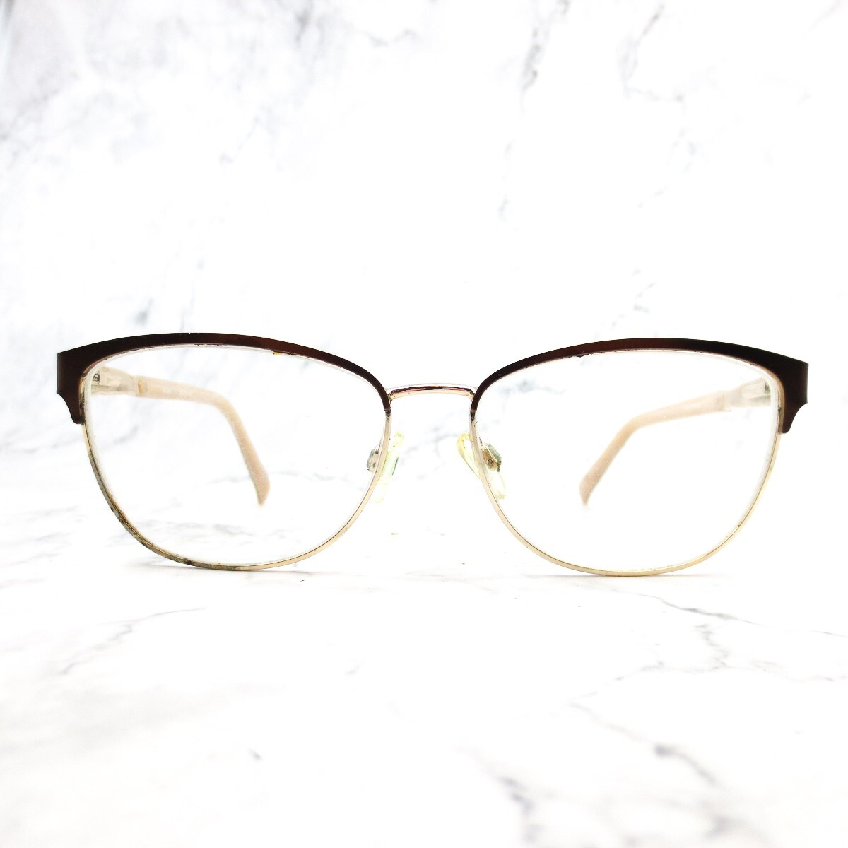 South Hampton Sunglasses SHS 9001 BR Brown Oval Snakeskin  display picture 2
