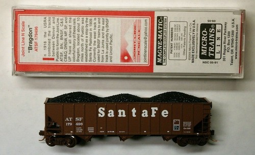 MTL S Micro-Trains 5.91 Special Run Santa Fe 90 toneladas tolva ATSF 179496 | Zustand: New