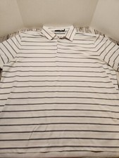 Polo Ralph Lauren Mens White Performance Polo Shirt Size XL