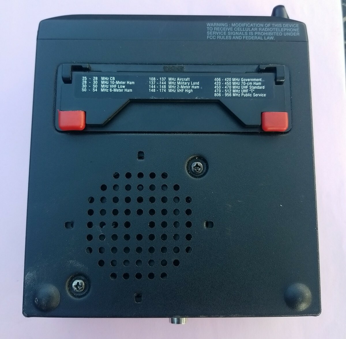 UNIDEN Bearcat BC355N Scanner, 300 CH, 800MHz, NO MOUNT, NO POWER, NO