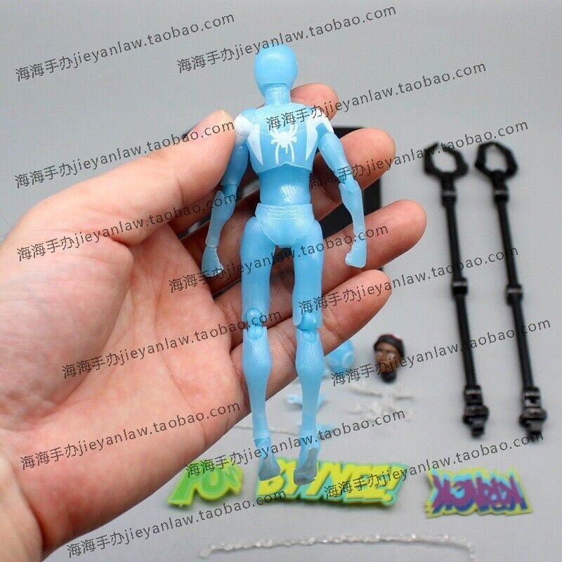 Marvel Spider-Man: Into the Spider-Verse Invisible Morales Action Model Toy 