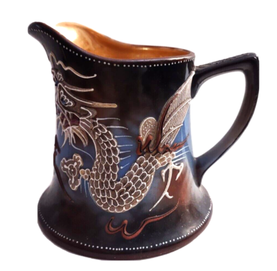 Antique 1880s Japan Authentic Dragonware Dragon Handcrafted Takito