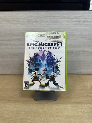 XBOX 360 : DISNEY EPIC MICKEY 2 - The Power of Two, Complete! W/ Manual!
