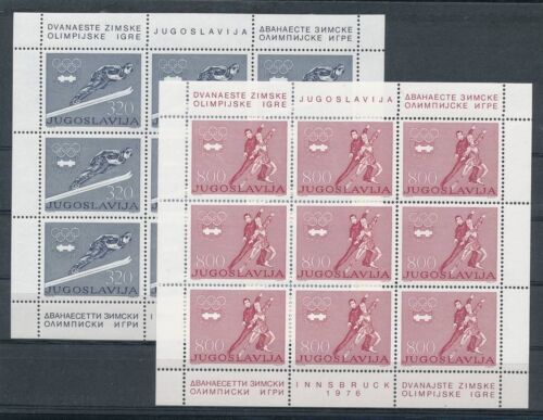 Olympische Spiele 1976 - Skisprung - JUGOSLAWIEN - 2 KLB postfrisch - Bild 1 von 1
