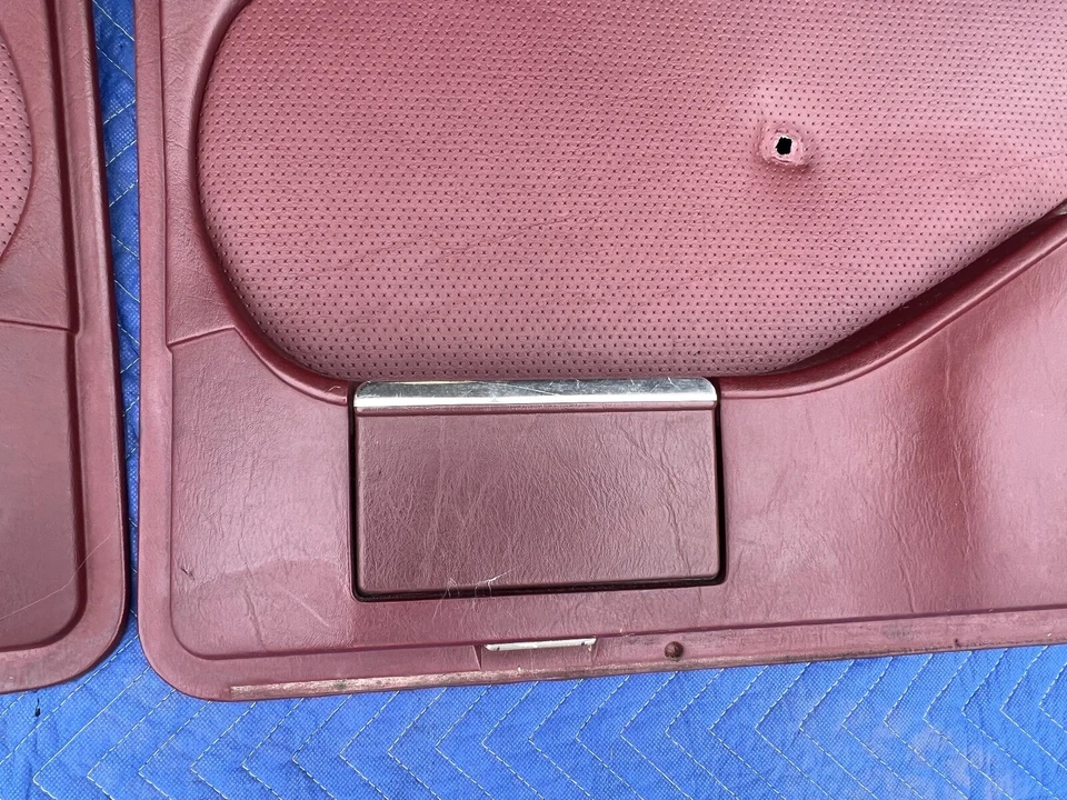 Juego de panel de tarjeta de puerta delantero/trasero Mercedes 300SD W126 1979-1985 1267370270 OE#318EM Foto 3 de 4