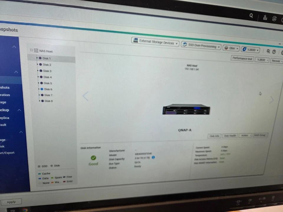 QNAP TS-879U-RP 8 Bay NAS Fully tested, inc 8 x 4TB Drives 32TB Total Storage - Image 2 of 4