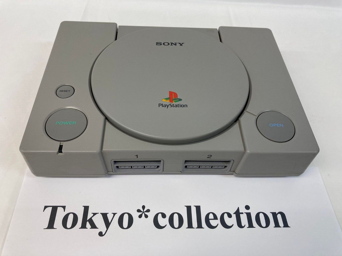 Sony PlayStation 1 PS1 Game Console SCPH-7000 Gray Box Japanese Ver. Fedex  F/S