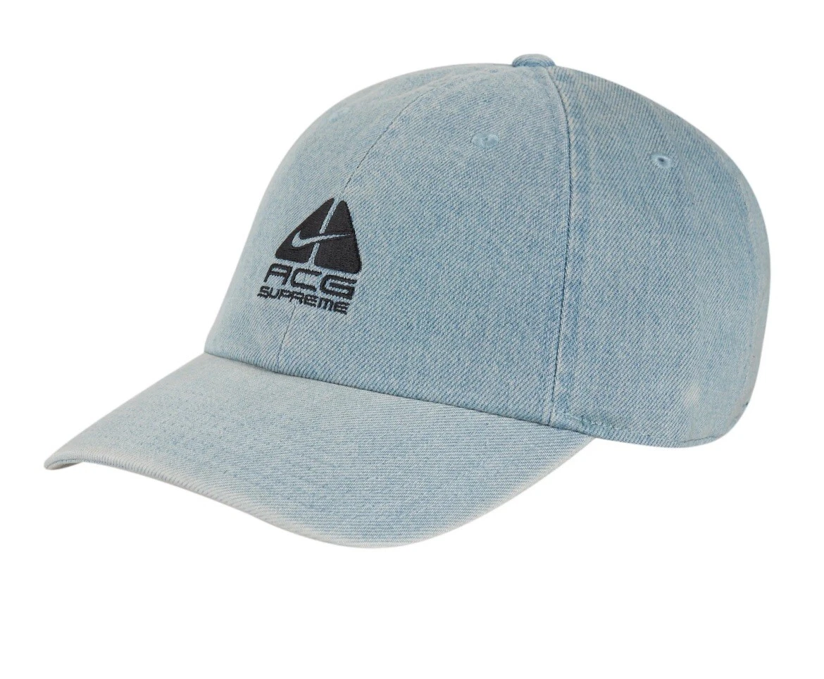 ? Supreme Nike ACG Denim 6 panneaux bleu délavé logo Cordura année 2000 rétro (GRATUIT ?)