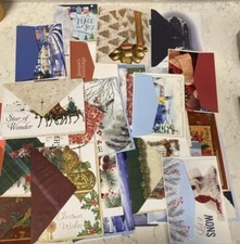 NEW Lot of 31 Vintage Christmas Winter Cards - Assorted Styles Envelopes