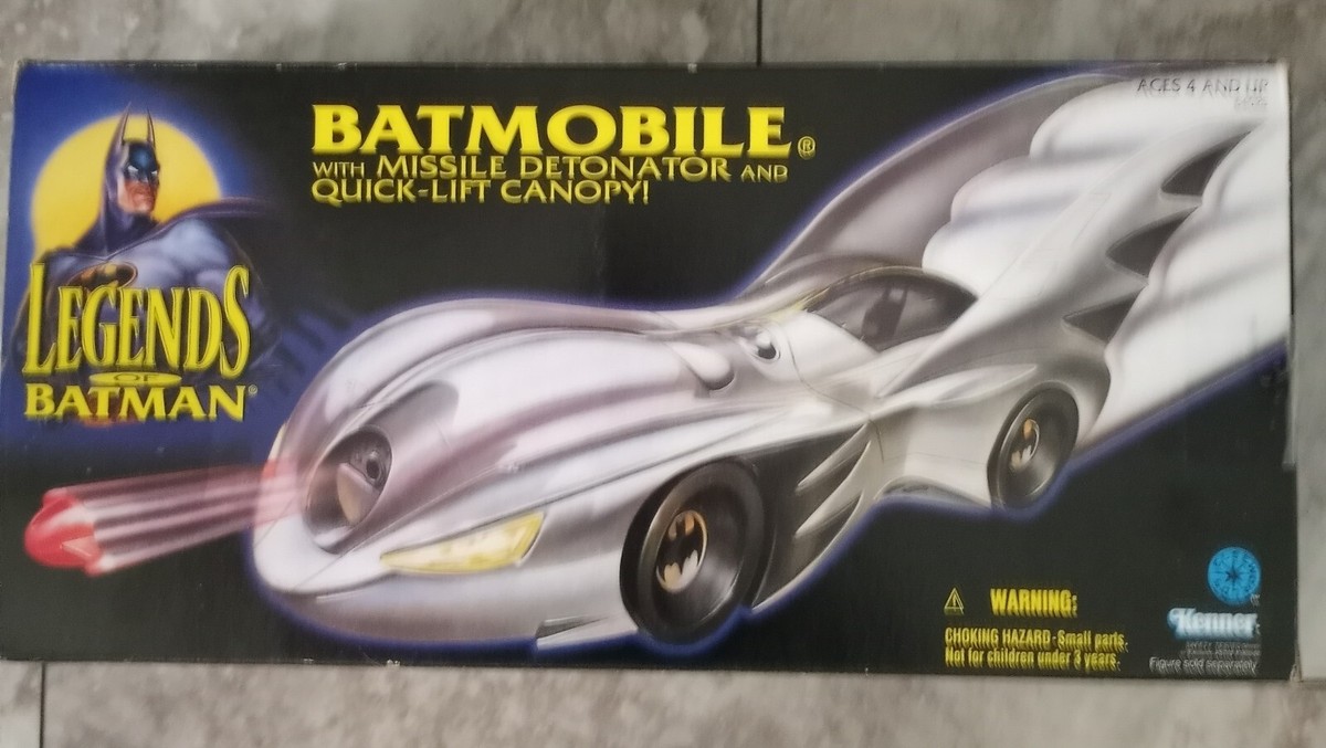 LEGENDS OF BATMAN BATMOBILE WITH MISSLE DETONATOR & QUICK LIFT