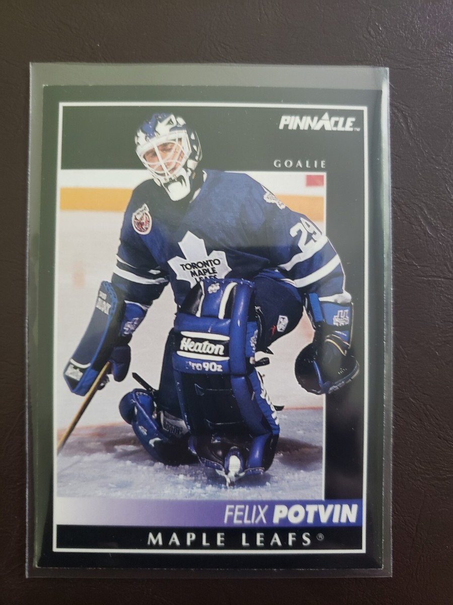 1992-93 Felix Potvin Rookie Pinnacle Hockey Toronto Maple Leafs | eBay