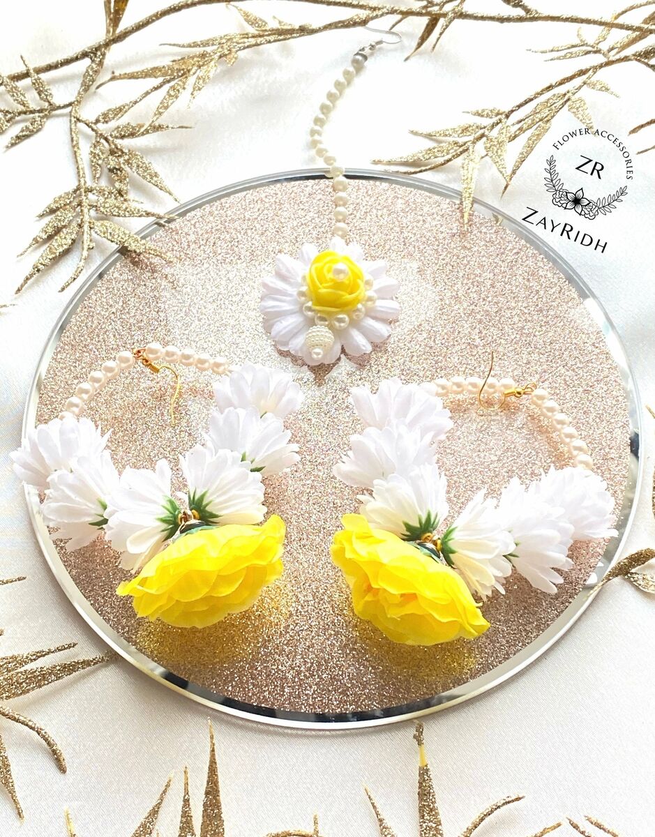 Real Flower Earrings - Okana Handmade