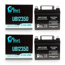 2-pack Pride mobility scooter Battery UB12350 12V 35Ah Sealed Lead Acid SLA AGM