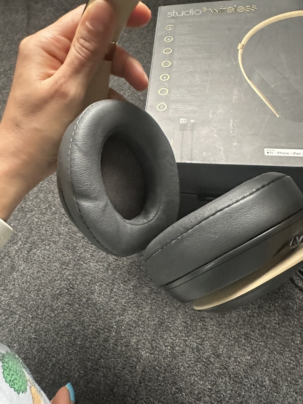 Beats Studio3 Wireless OverEar Headphones Shadow Grey 190198532121 eBay