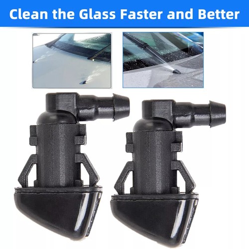 2X Windshield Wiper Jet Spray Nozzle Washer for Ford F250 F350 F550 Super NEW - Picture 2 of 14