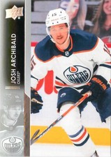 Josh Archibald 2021-22 Upper Deck Hockey Series 1 Base Card #70 Edmonton Oilers