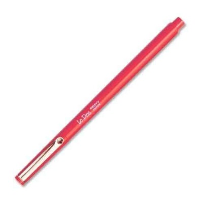 Marvy Uchida Le Pen Mirco Fine Plastic Point X-Fine Red Lot/5 Office School