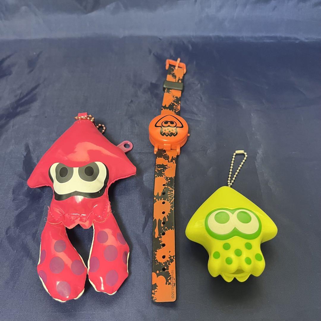 Splatoon Ika Set Keychain Clock Watch Light Summary | eBay