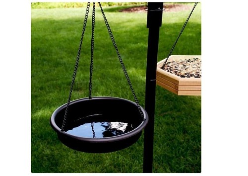 Pennington Red Cedar 2 in 1 Wildvogeltränke und Wildvogelfutterhaus, 4 Pfund Fassungsvermögen. - Bild 6 von 6