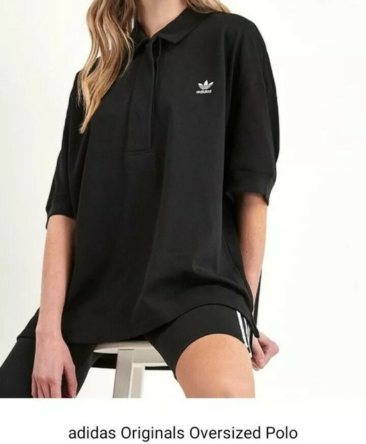 adidas oversized polo