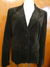 Lady Hathaway Design Studio Women’s velour blazer Medium