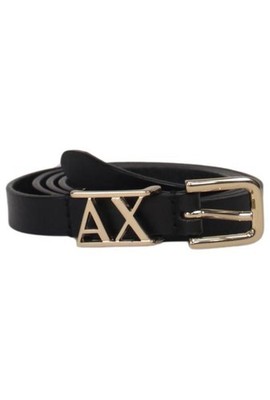 AX Armani Exchange Gürtel Damen Gr. EU 70 Schwarz #yoczjcz
